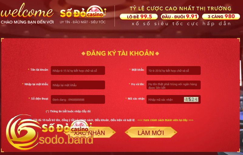 Đăng Ký Sodo Đơn Giản Chỉ Trong 5 Giây