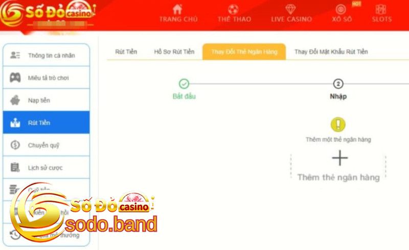 Rút Tiền Sodo Về An Toàn Với Hệ Thống Bảo Mật Cao