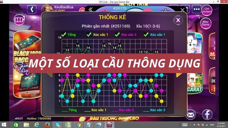 Phương pháp soi cầu tài xỉu thông dụng nhất hiện nay